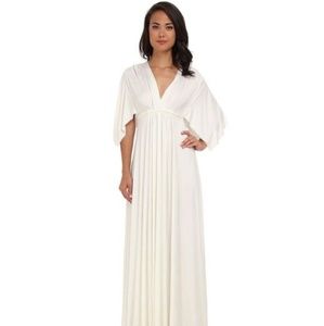 Rachel Pally Long Kaftan Dress Gown, Cream NWT